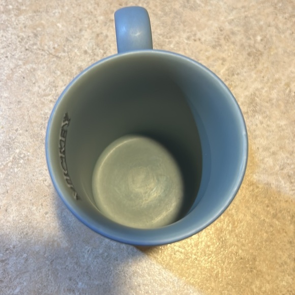 WALT DISNEY WORLD MICKEY MOUSE SLATE BLUE COFFEE  TEA MUG/CUP DISNEY PARKS 12OZ. - Picture 4 of 5